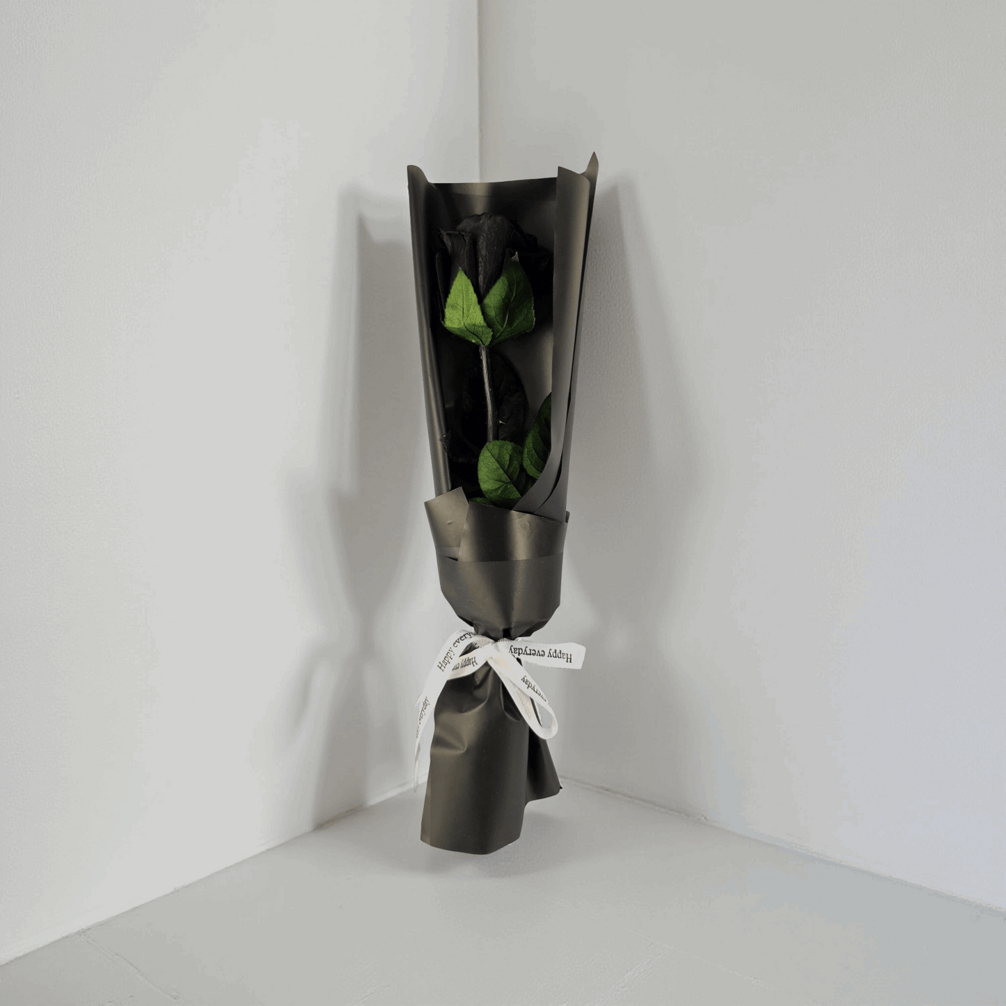 The One Eternal- Preserved Roses- Black Rose Stem