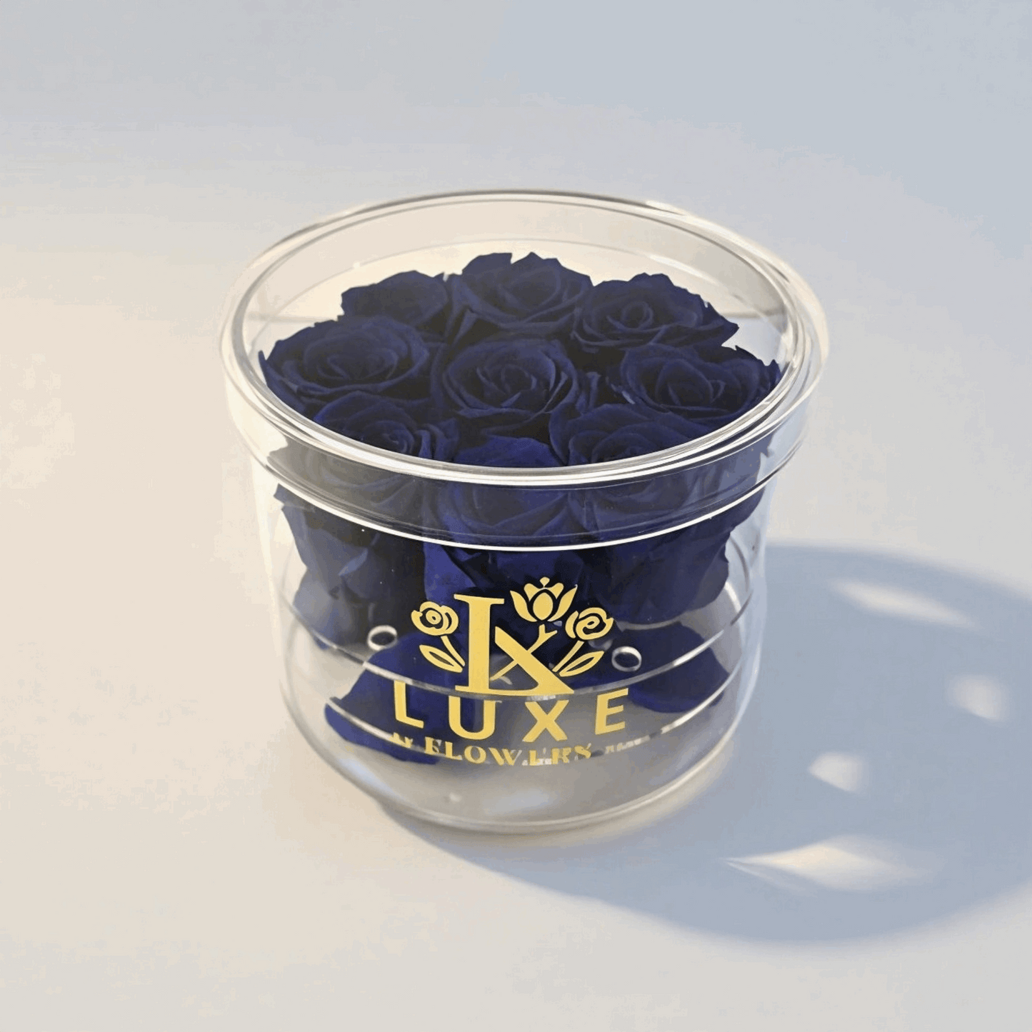 Circle of Love (Medium Round Acrylic) - Preserved Roses - Flowers Last Three Years