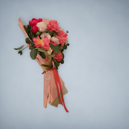 Peony Bloom- Bouquet - Fresh Mix - Flowers Last Ten Days