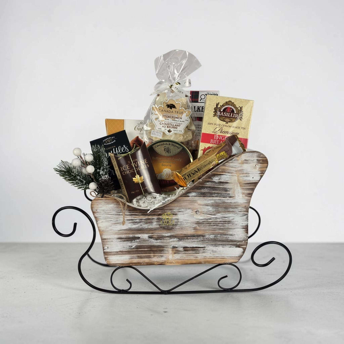 The Festive Sleigh – Christmas Gourmet Gift Basket