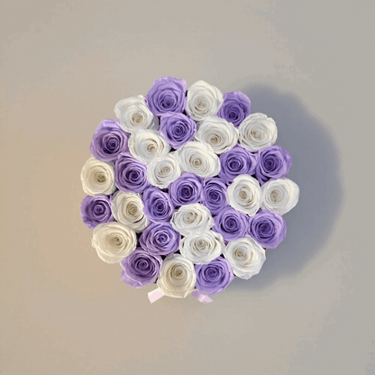 Melody Charm (Large Round) - Preserved Roses - Flowers Last Three Years