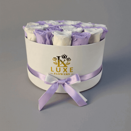 Melody Charm (Large Round) - Preserved Roses - Flowers Last Three Years