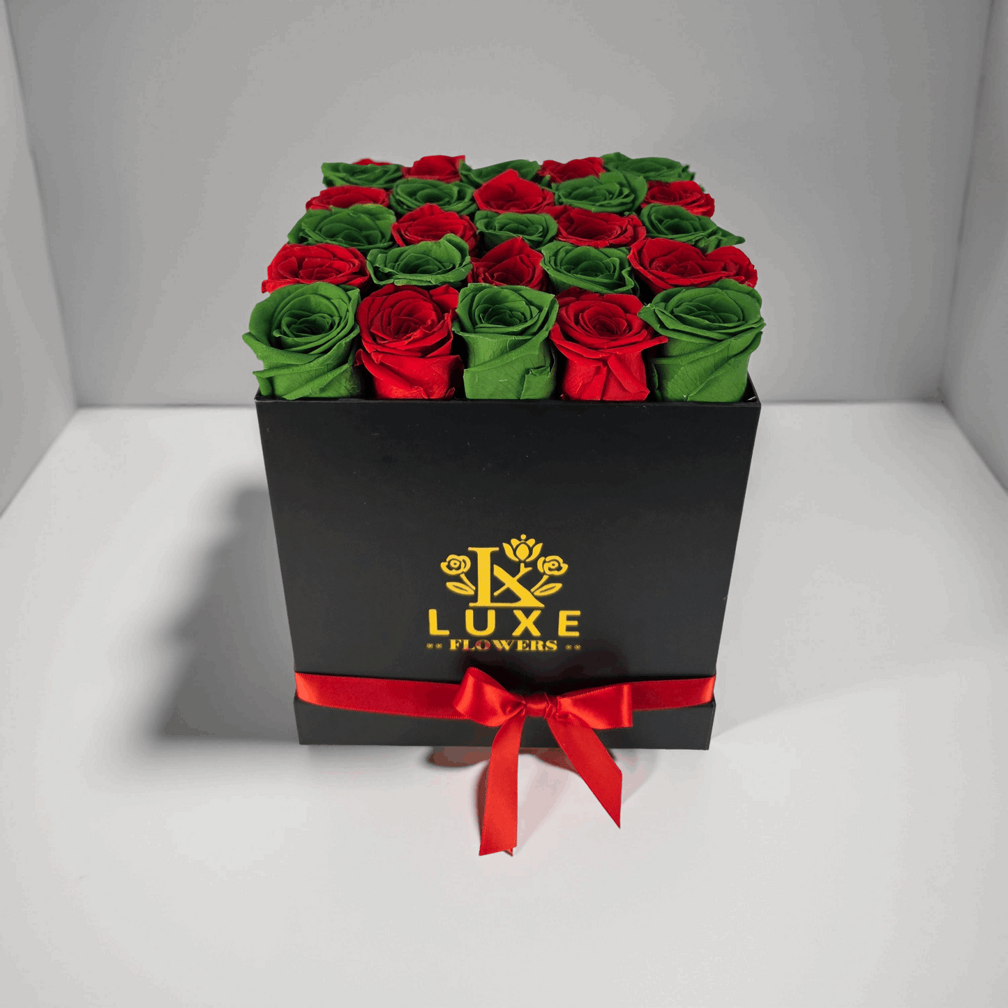 Timeless Twilight (Medium Square) - Preserved Roses - Flowers Last Three Years