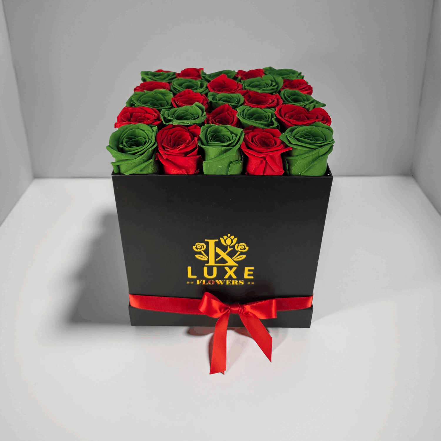 Timeless Twilight (Medium Square) - Preserved Roses - Flowers Last Three Years