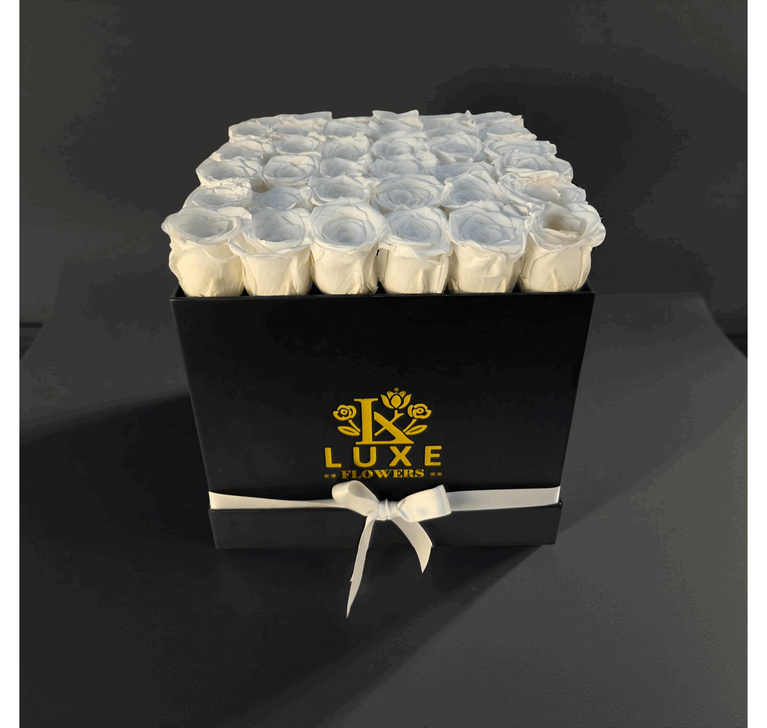 Regal Elegance (Large Square) - Preserved Roses - Flowers Last Three Years
