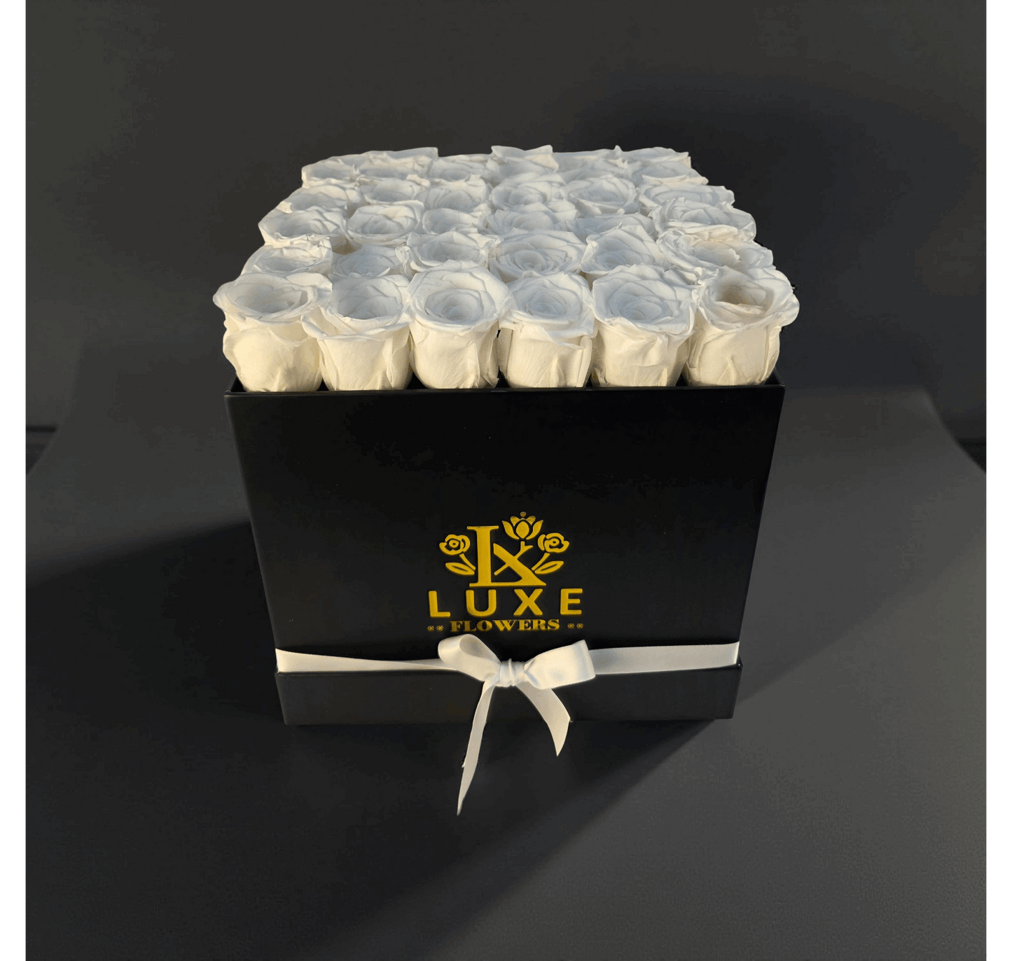 Regal Elegance (Large Square) - Preserved Roses - Flowers Last Three Years