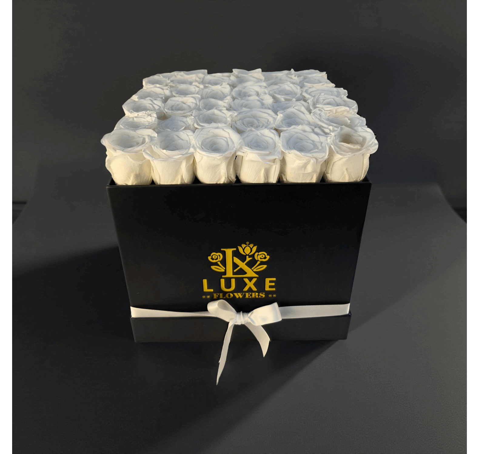 Regal Elegance (Large Square) - Preserved Roses - Flowers Last Three Years