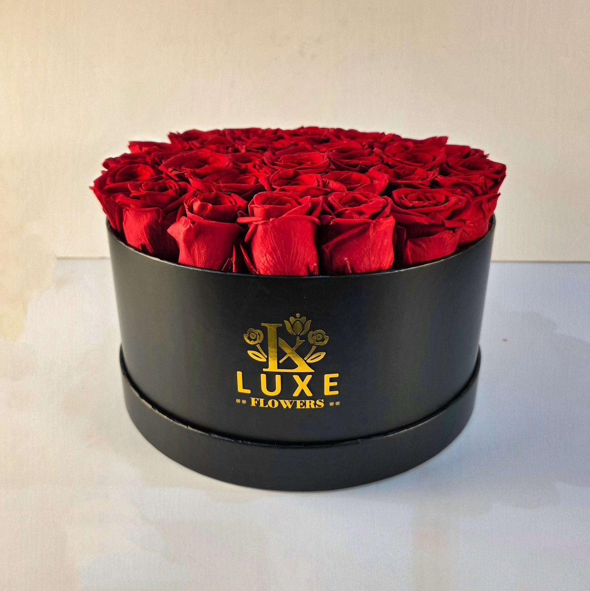 Forever Flair (Large Round) - Preserved Roses - Flowers Last Three Years