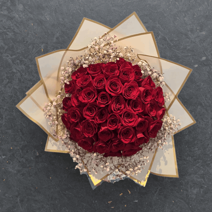Amour Bloom Large- Bouquet - Fresh Roses - Flowers Last Ten Days