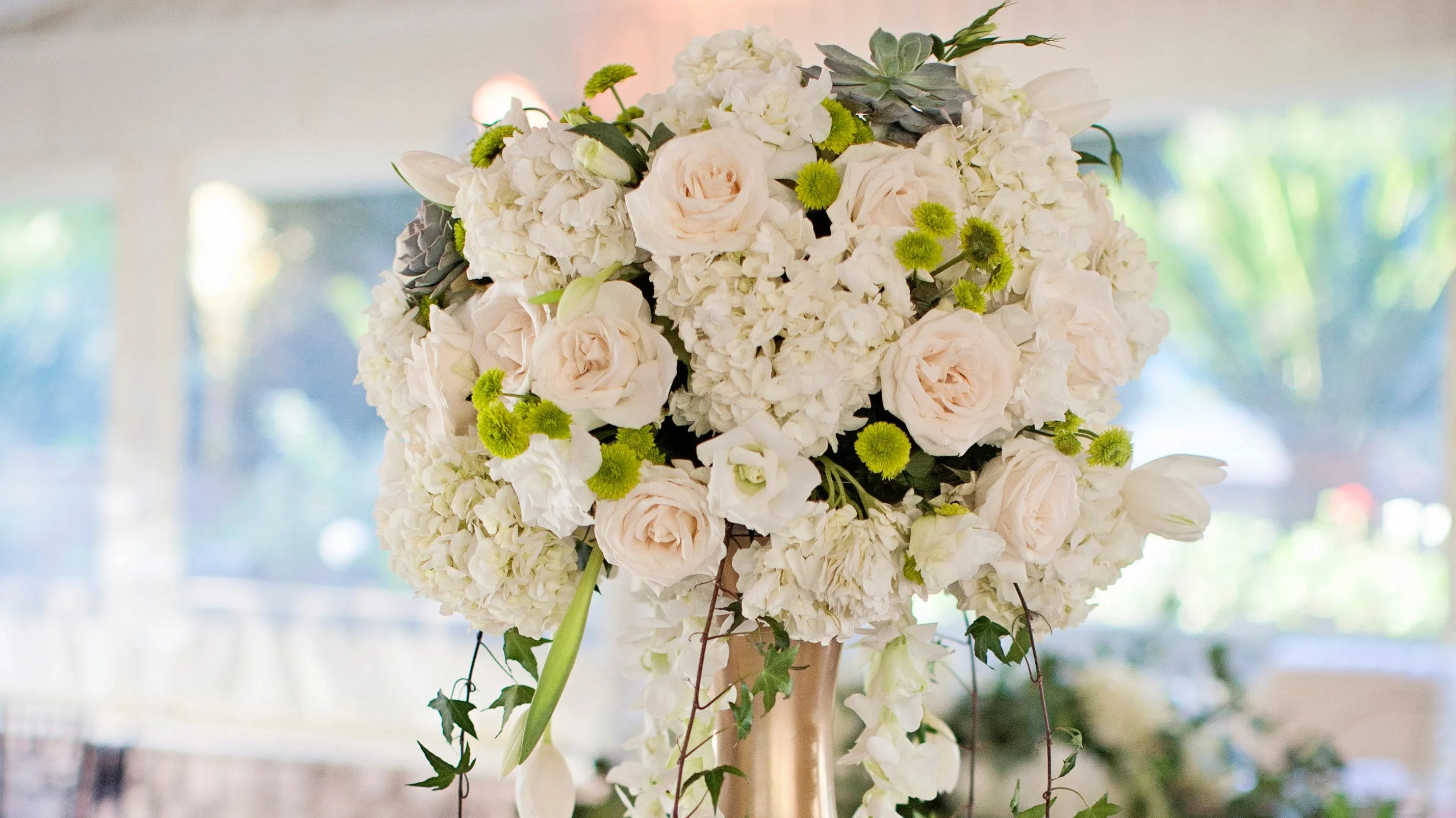 wedding floral setup Toronto
